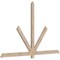 Ekena Millwork Kennewick Smooth Timber Gable Bracket, Douglas Fir, 84"W x 53"H x 1 1/2"D x 3 1/2"F, 15/12 Pitch GBW084X53X0204KEN00SDF - alternate 5